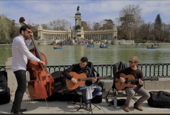 Michele Zara Rodrigo Santiago duo - acoustic guitar  jazz duet 