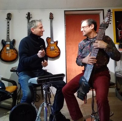 Angelo VILLANI & Bertrand ROBINNE. - Duo " Stick n' Drums"
