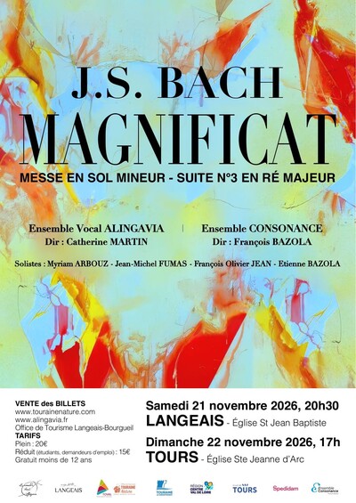 Concert Magnificat de Bach
