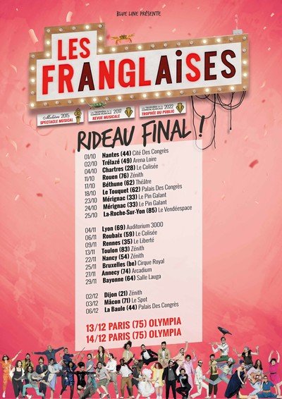 La dernière des Franglaises à l’Olympia !