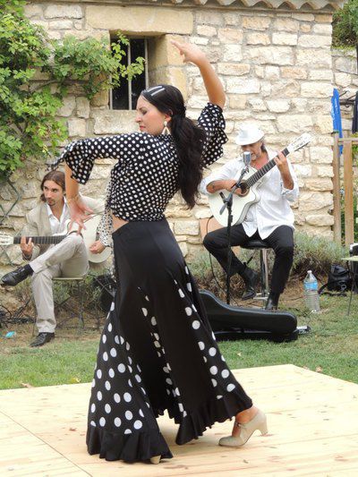 Skaya Sanfuego Groupe Musique Gitane Flamenco Bains Sur Oust Spectable