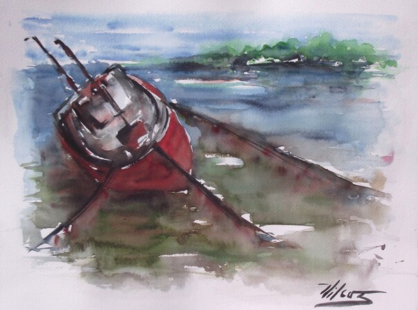 Atelier Vilcaz | Stage d'aquarelle | Les Mathes