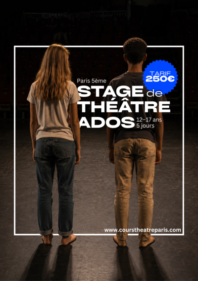 Stage de théâtre ados - vacances de la Toussaint
