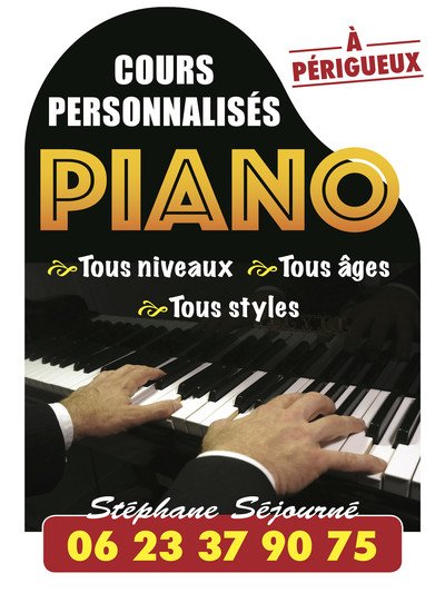 Stéphane Séjourné - Cours de piano & de claviers