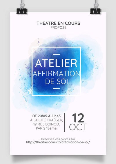 Théâtre En Cours - [ATELIER] Osez et apprenez à vous affirmer !