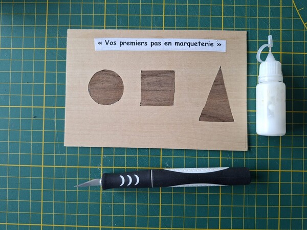 Vos premiers pas en marqueterie.