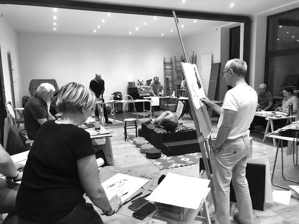 Art Visuel - Cours dessin, peinture Modèle Vivant