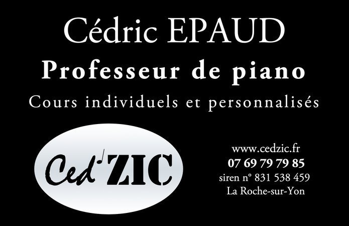CEDRIC EPAUD - Cours de piano individuels et personnalisés