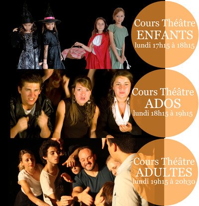 CieKaféïne - Cours Théâtre Enfants Ados Adultes