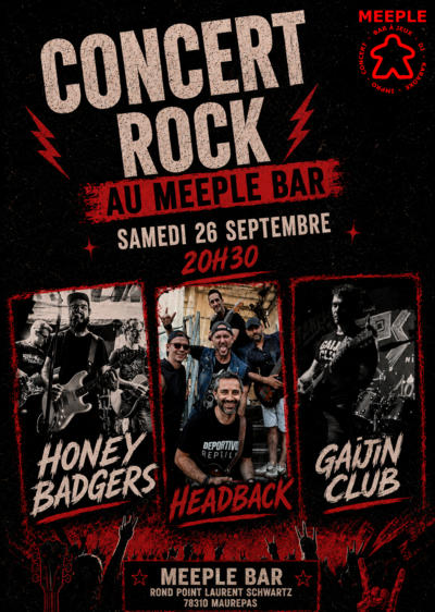 Concert Rock au Meeple Bar