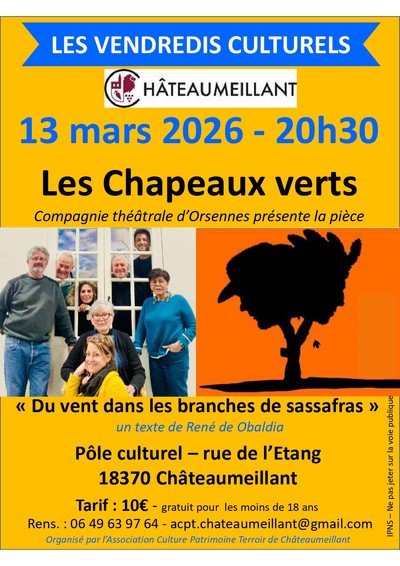 Du vent dans les branches de sassafras - Les Chapeaux Verts