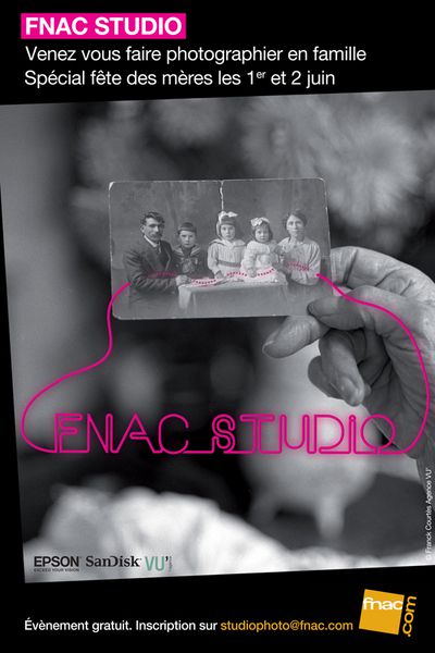 Fnac Studio / Portraits de famille par les Photographes de l'Agence VU'