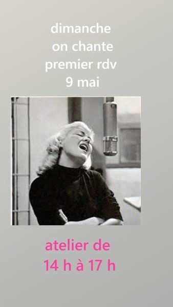 LOCAL POUR ATELIERS CHANT