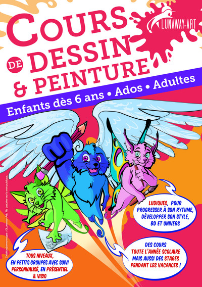 LUNAWAY-ART - COURS DE DESSIN