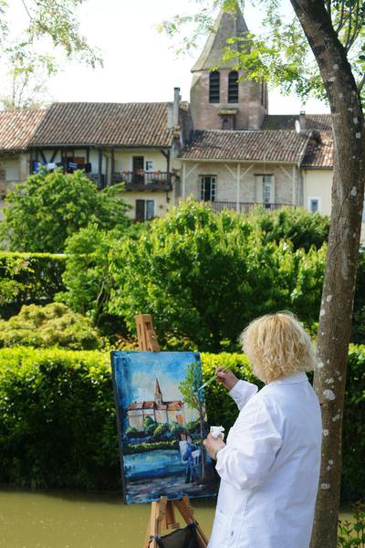 artistes dans la rue - Concours de peintres et marché de l'art
