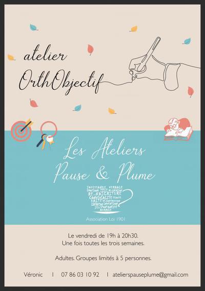 Ateliers Pause & Plume - OrthObjectif
