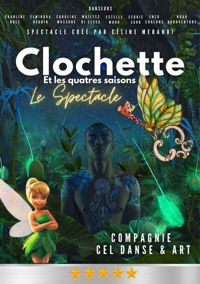 compagnie CEL DANSE & ART - CLOCHETTE ET LES 4 SAISONS
