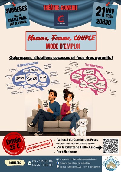 Homme, Femme, Couple, Mode d'Emploi