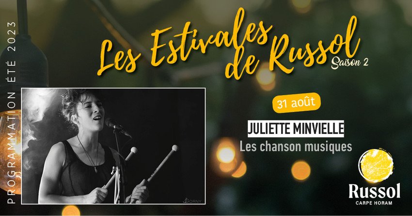 Juliette Minvielle - Les chansons musiques