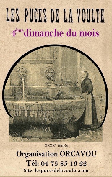 LES PUCES de LA VOULTE