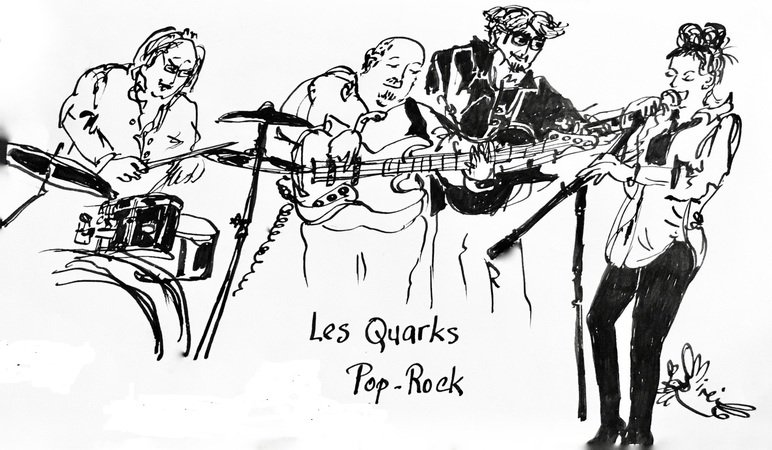 les Quarks - Groupe de reprises pop-rock de 60's à 00's