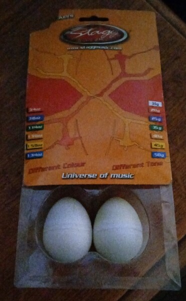 Paire de Egg Shakers