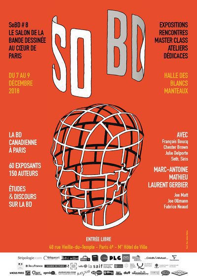 SoBD 2018, salon de la bande dessinée à Paris