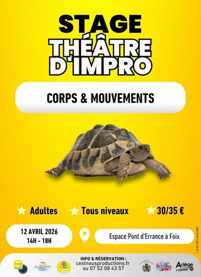 Stage d’Improvisation : Corps & Mouvement