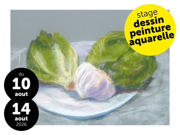 Stage Vacances Eté 3 / Dessin Peinture