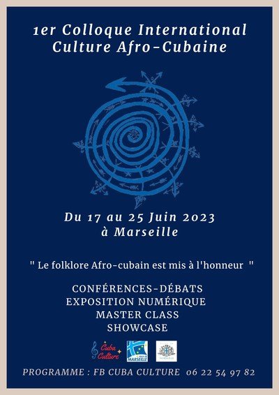 1er Colloque international sur la culture afroCubaine