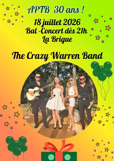 APTB 30 ans! avec THE CRAZY WARREN BAND