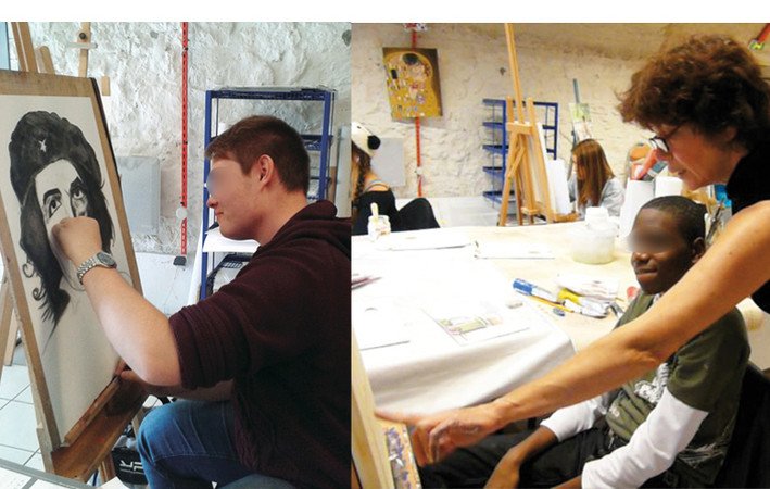 ARTS LOISIRS CREATIONS ORMESSON - Cours dessin-peinture Ados