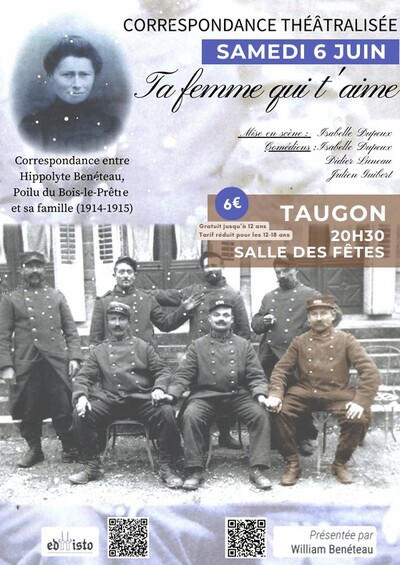 CORRESPONDANCE THEATRALISEE