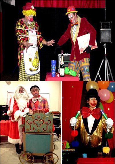 l'estrade en fete - clown magicien A.noël anniversaire paca
