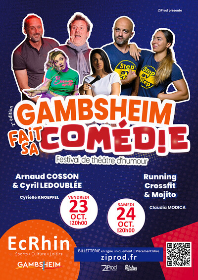 Festival Gambsheim fait sa comédie