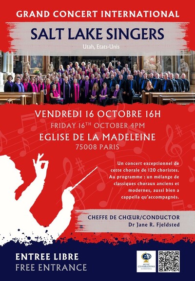Grand Concert Gratuit à la Madeleine : 120 choristes américa