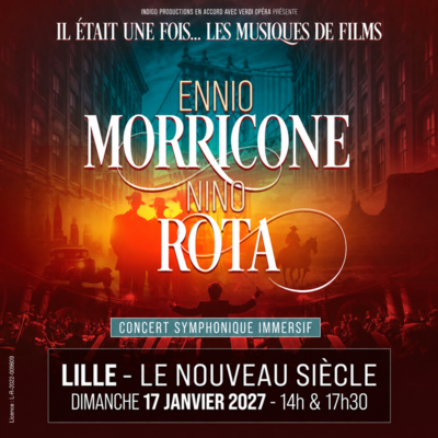 Il était une fois Ennio Morricone et Nino Rota 