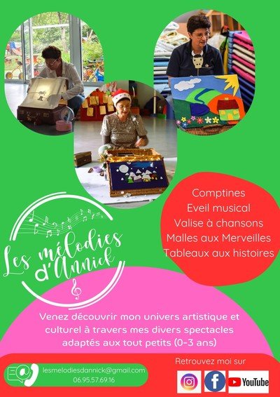 Les Mélodies d'Annick - Petits spectacles simples pour les tout-petis