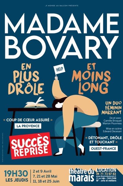 Madame Bovary en plus drôle et moins long à Paris !