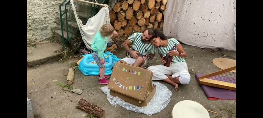 Mélissa Goigoux et Pierre Bourry - Spectacle ''Poussières d'étoiles''