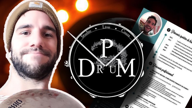 Paul Coursimault - Professeur de Batterie