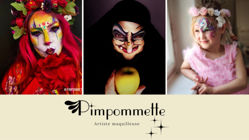 Pimpommette Events - Maquillage enfant, de grossesse et décorations ballons