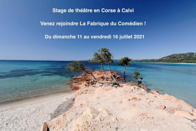 Stage theatre ete en Corse juillet 2021
