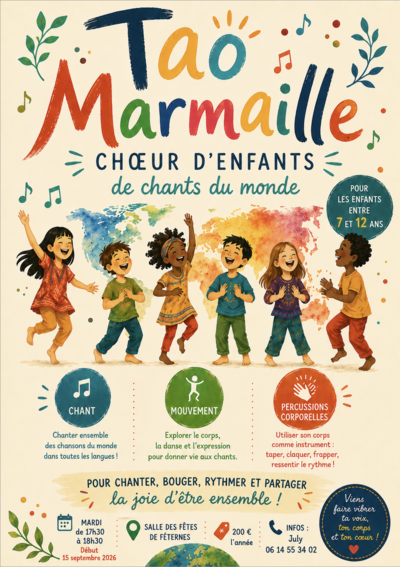 Tao Marmaille  - Choeur d'enfants de chants du Monde