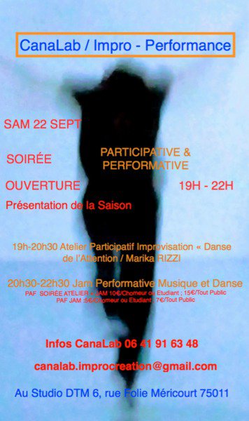 CanaLab / Impro - Performance et soirée participative