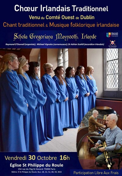 Choeur Traditionnel Irlandais venu de Dublin