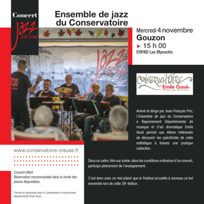 Ensemble de jazz du Conservatoire