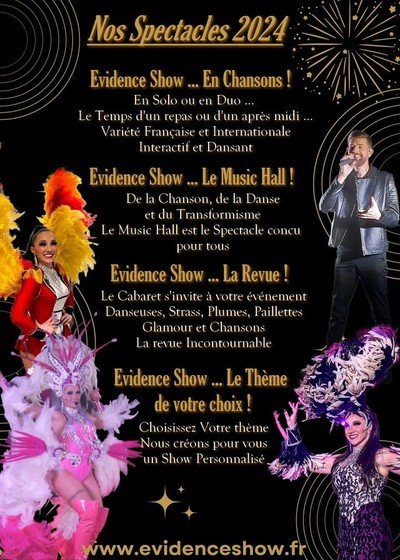 Évidence Show  - Animations et Spectacles Music Hall