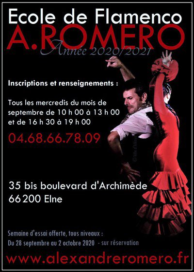 Flamenco A.ROMERO - Cours et Ateliers
