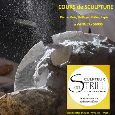 Joël Strill Sculpteur - COURS de SCULPTURE et FORMATION en SCULPTURE en Bretagne
